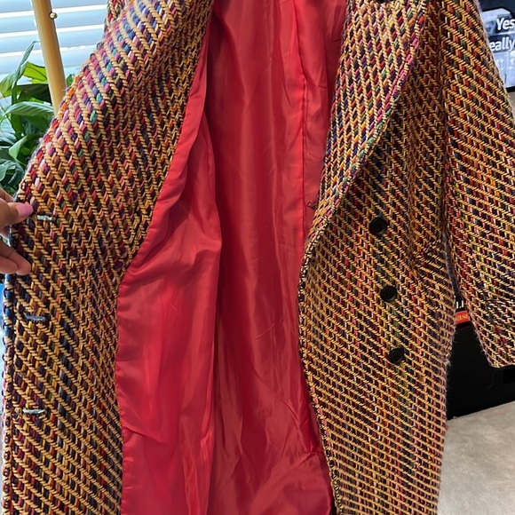 Nichole Lynel tweed coat size Large - Picture 13 of 17